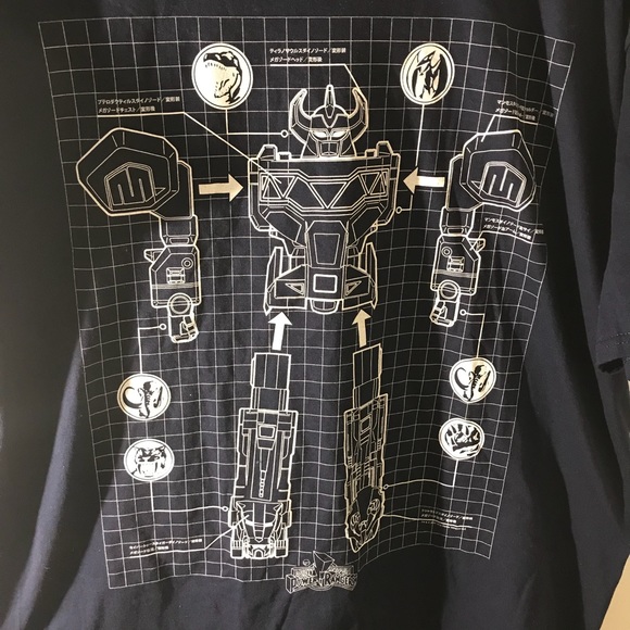 Power Rangers  T-Shirt - Picture 3 of 8